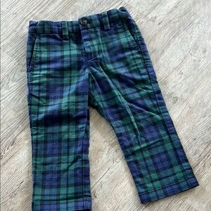 Vineyard Vines Tartan Plaid Kids Bottoms in Green and Blue